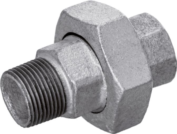 Invena Skruefittings Galvaniseret Gz 1" (Zo-43-025)