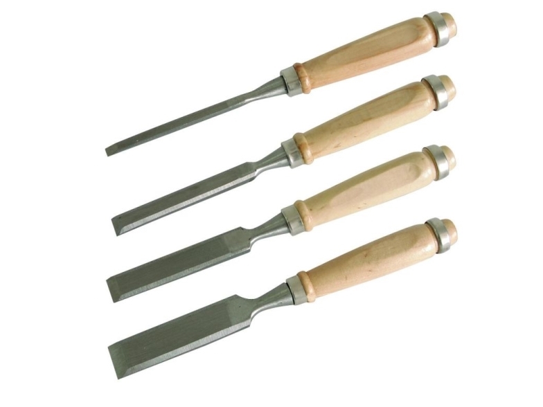 Mega mejsel tømrer 6/12/18/24 mm 4 stk - 19001