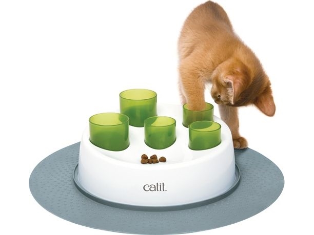 Hagen Catit Senses 2.0 Grävleksak vit och grön | Sällskapsdjur - Katt - - Torr kattmat | GameStuff