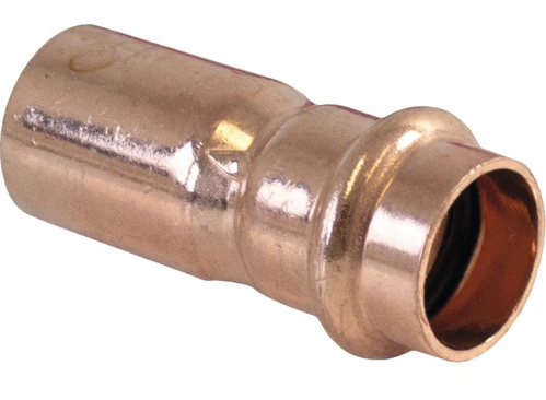 Profipress reduktion 18 x 15 mm nippel/muffe kobber | VVS Artiklar - Rör & Kopplingar - Tryckrör och rördelar | GameStuff