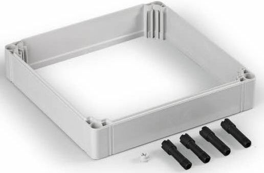 Ensto Vægskab Mellemramme Cubo P 300 X 400 X 55 Mm Inkl. Montageskruer