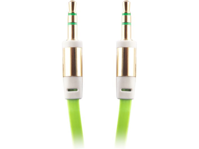 Kabel Forever Minijack 3.5Mm - Minijack 3.5Mm, 0.9M, Zielony (T_0009895)