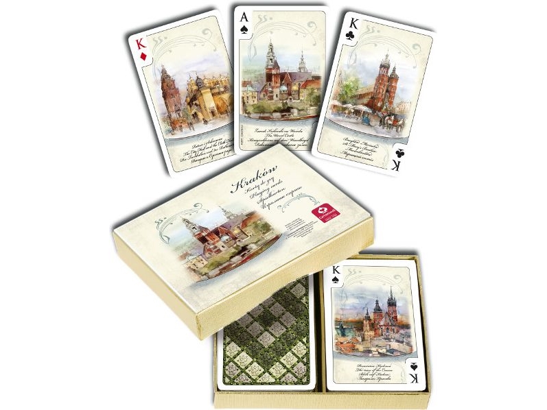 Cartamundi Card Krakau Aquarellfarben 2 X 55 Blatt