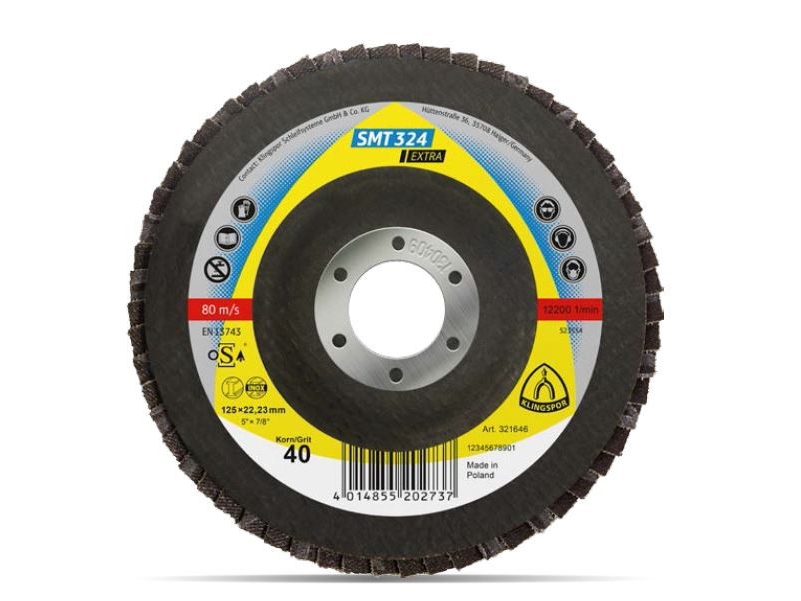 Klingspor Extra Smt324 Extra 125Mm Gr. 80