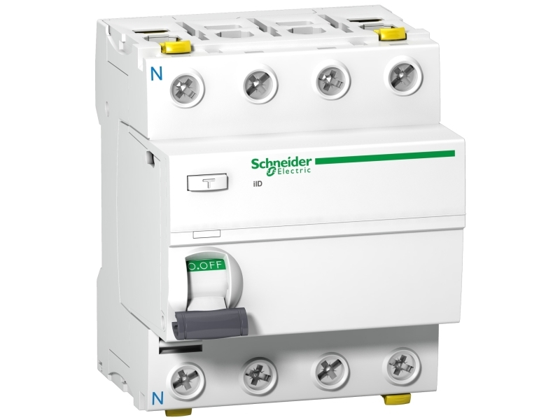 Schneider Electric A9Z21425, Jordfelsbrytare, Typ A, 1500 A, IP20, 380 - 415 V | EL Artiklar - Elcentral - Jordfelsbrytare | GameStuff