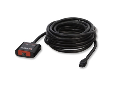 Lindy 32918, Firewire 800 (Ieee 1394B), 9-P, 9-P, Sort, Hanstik/Hunstik, 5 M