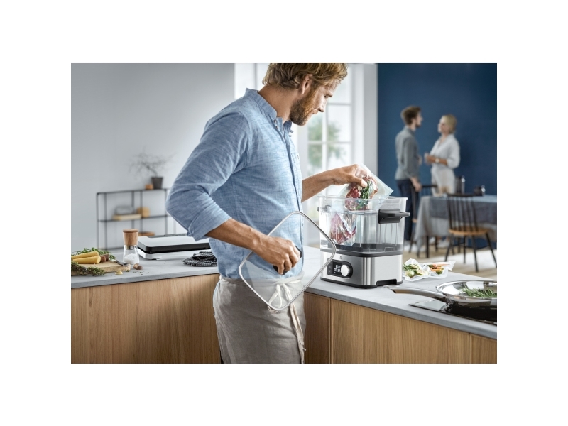 Wmf Lono 0415360011 - Sous-Vide-Wasserofen - Edelstahl - Knopf - Lcd - Ce - 35 °C