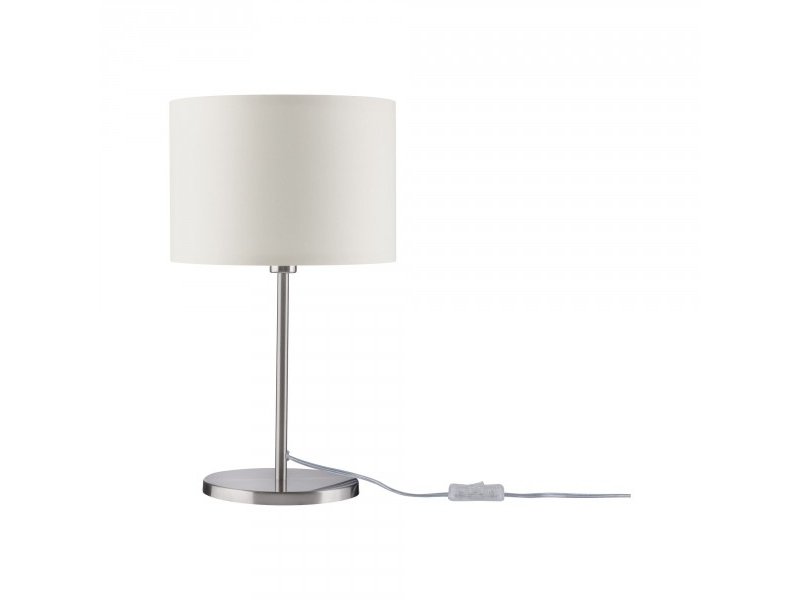 Paulmann 709.23, Cremefarvet, Metallic, Stof, Metal, Soveværelse, Spisestue, Stue, Hvid, Ii, E14