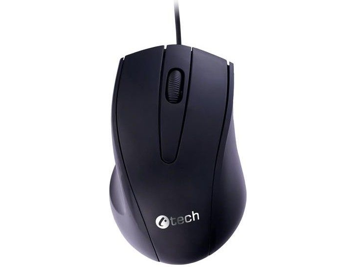 C-Tech Pelė Wm-07, Juoda, Usb