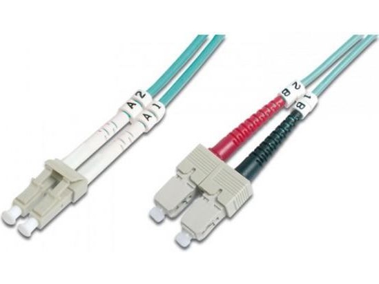 Intellinet Network Solutions Crossover Lc-Sc Duplex 1M 50/125 Om3 Multimode (303805)