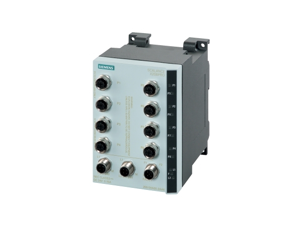 Siemens 6Gk5208-0Ha10-2Aa6 Strømforsyning-Schalter 10 / 100 Mbit/S