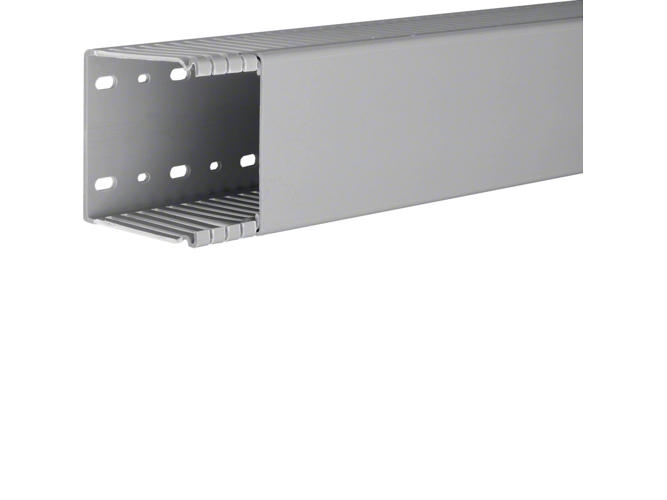 Hager BA68008007030B, Kabelkanal, Grå, PVC, V0, 88 mm, 2000 mm