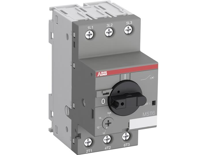 Manueller Motorschutzschalter Ms116 Einstellbereich 6,3-10,0A
