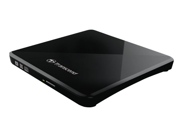 Transcend 8X Dvds-K - Disk Drev - Dvd±Rw (±R Dl) / Dvd-Ram - 8X/8X/5X - Usb 2.0 - Ekstern - Sort