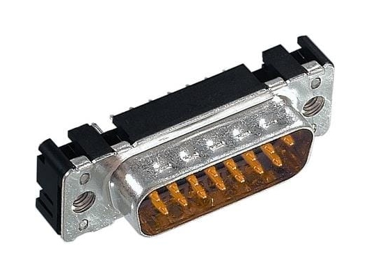 Harting 09 65 461 6712, D-Sub 4, Sort, Metallic, Polybutylenterephthalat (Pbt), Stål, Termoplastisk Harpiks, Kobberlegering, 10 Mo, 1000 V