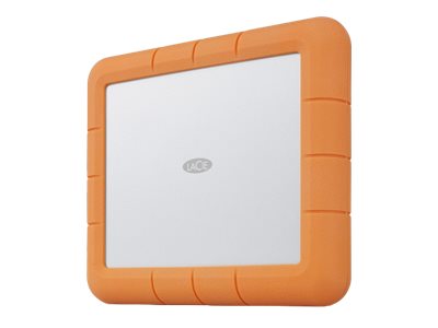 Lacie Rugged Raid Shuttle, 8000 Gb, Usb Typ-C, 3.2 Gen 1 (3.1 Gen 1), 1000 Mb/S, Passwortschutz, Orange