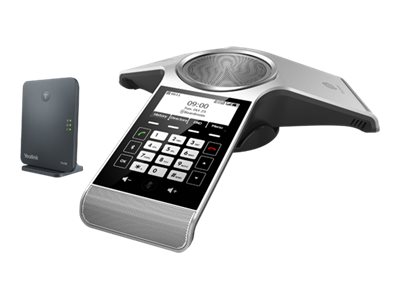 Yealink CP930W - VoIP-konferenssystem - med Bluetooth interface - IP-DECT - 8-way samtalsförmåg - SIP, SIP v2, SRTP - Space Silver | Möbler - Tavla & Displays - Videokonferens | GameStuff