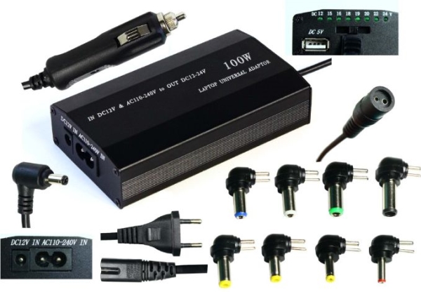 Eurocase Universal Adapter 100W Manual