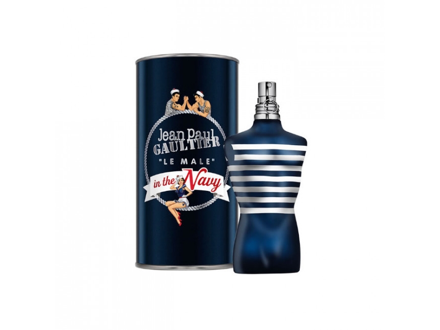Jean Paul Gaultier Le Male Eau De Toilette 125ml In The Navy Edition Men Spray