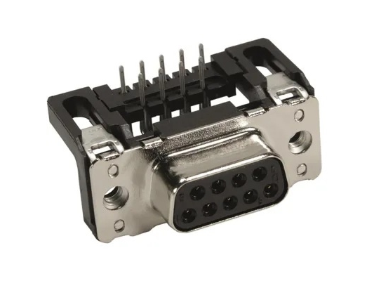 Harting 09661126602 Connettore SUB-D 1 pz., D-Sub 9-pin F, Sort, Metallic, Polybutylenterephthalat (PBT), Stål, Termoplastisk harpiks, Kobberlegering, 10 mO, 1000 V