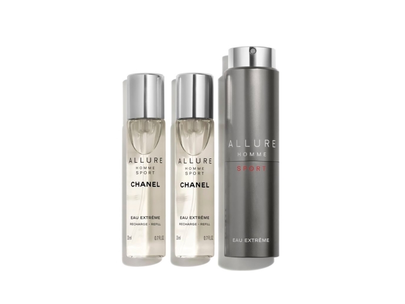 Chanel Allure Homme Sport Eau Extreme Edt 3X20ml Packung + Nachfüllpackungen
