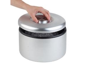 Eisschale 8 L Ø27x20 Cm Eloxiertes Aluminium (Stk.)