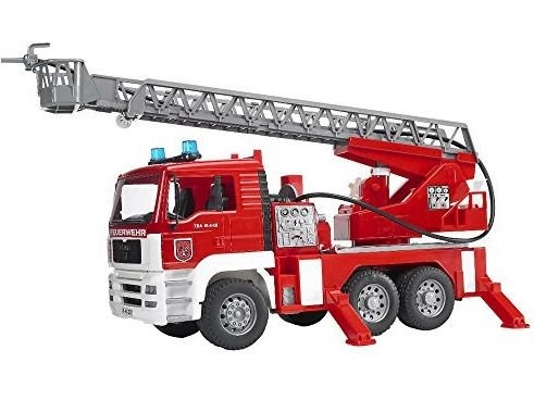 Bruder Professional Serie - Man Brandbil Med Svingestige