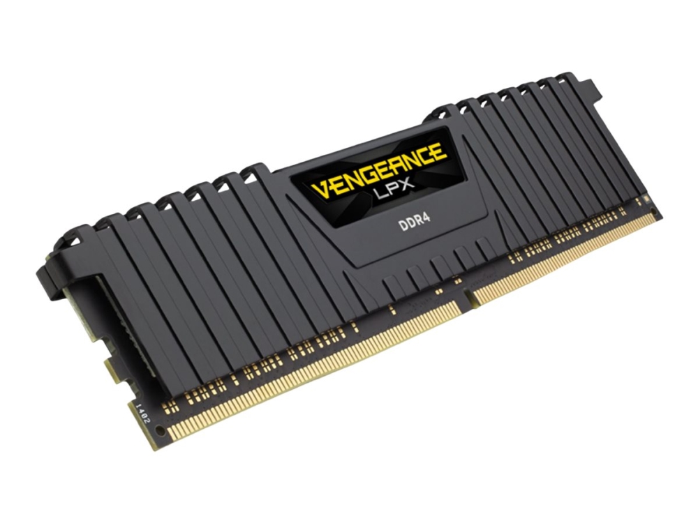 Corsair Vengeance Lpx 8Gb Ddr4 3000Mhz, 8 Gb, 1 X 8 Gb, Ddr4, 3000 Mhz, 288-Pin Dimm, Schwarz