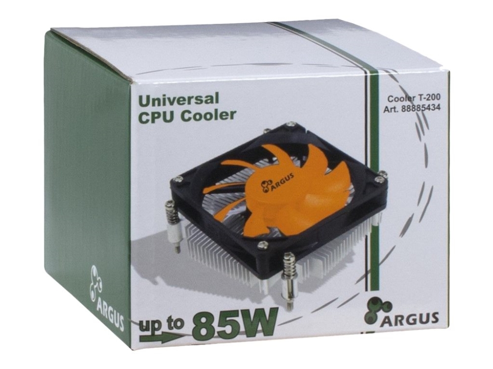 Inter-Tech Argus T-200 - Prozessor - Kühler - 8 Cm - Lga 1150 (Socket H3),Lga 1151 (Socket H4),Lga 1155 (Socket H2),Lga 1156 (Socket H),Lga 1366... -