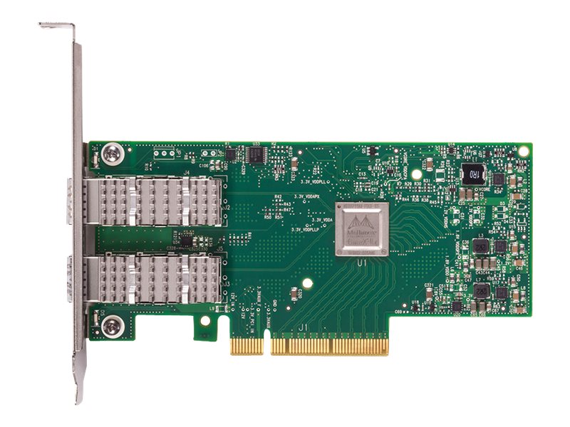Nvidia Connectx-4 Lx En Mcx4121a-Acut - Netværksadapter - Pcie 3.0 X8 - 25 Gigabit Sfp28 X 2