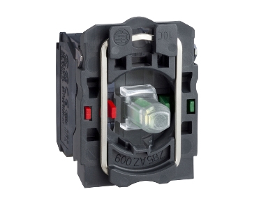 Leuchtdruckkörper Mit Led Weiß 1S+1Br 24V Ac/Dc Zb5aw0b15