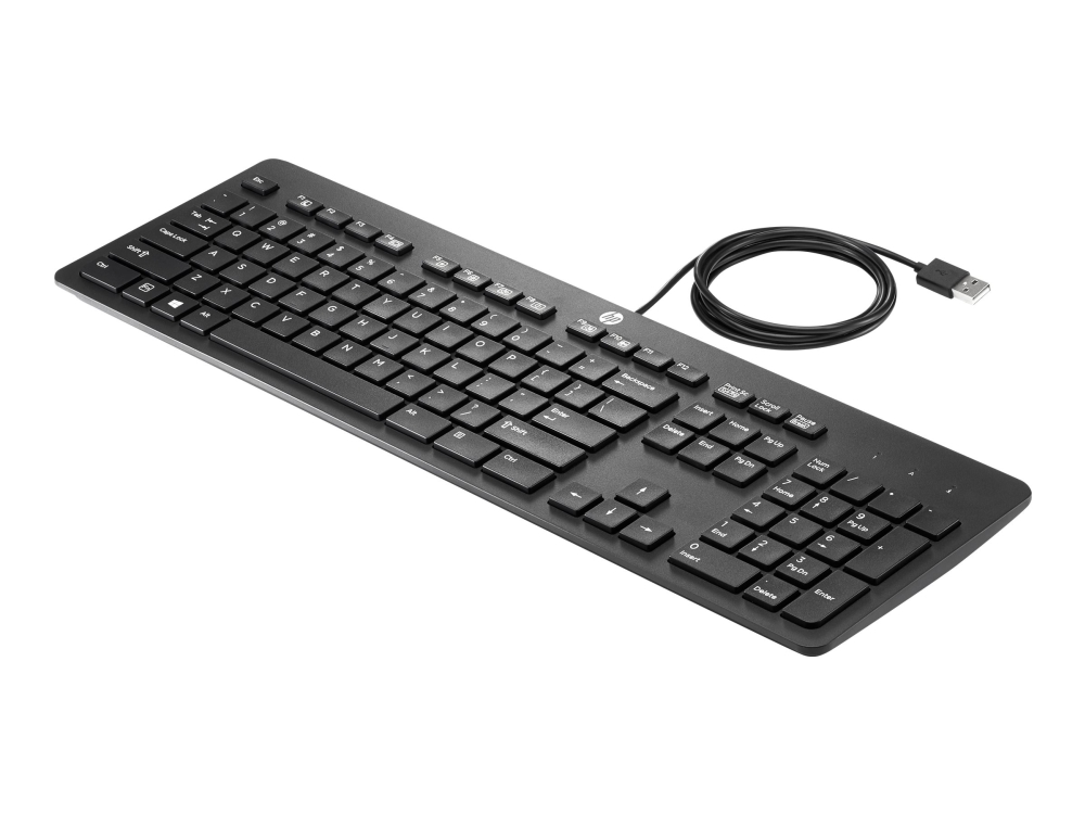 Hp Slim - Tastatur - Usb - Arabisch - Für Elitedesk 800 G2 (Mini Desktop) (N3r87aa#Abv)