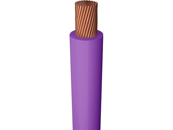 Prysmian installationskabel halogenfri 1X0,5mm² H05Z-K violett (200 meter) | Ledningar - högspänning | GameStuff