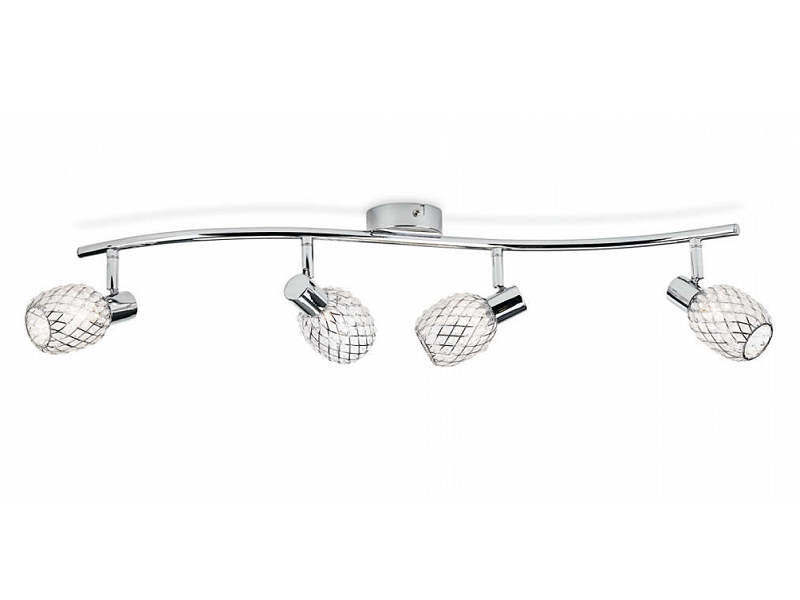 Philips Essentials Spot, Overflade spotlys, G9, 4 pære(r ), 220-240 V, Krom