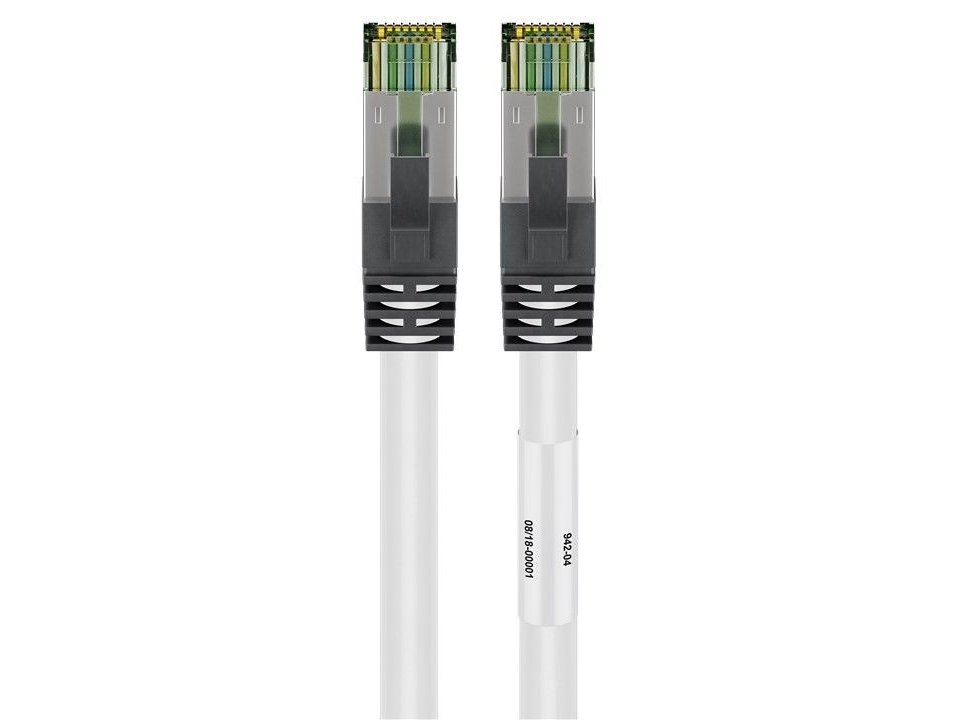 Goobay 55123, 0,5 m, Cat8.1, S/FTP (S-STP), RJ-45, RJ-45 | Datakablar | GameStuff