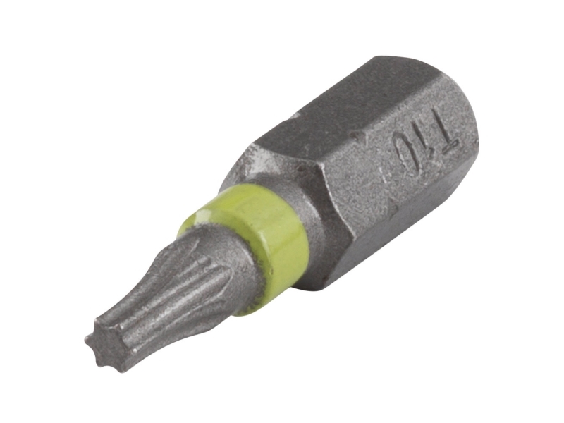 Wolfcraft 2483000 Sekskant-Bit T 40 S2-Stål Strålet, Slidstærk C 6.3 3 Stk