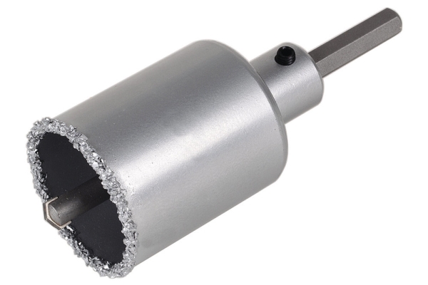 Wolfcraft Gmbh 3897000, Single, Drill, Brick, Concrete, Plasterboard, Stone, Grey, Tungsten Carbide Tipped (Tct), Hex Shank