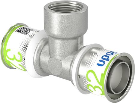 Mlc-Press-T-Stück Mf. 32-3/4-32 - Für Fußbodenheizung Und Warmwasser- Und Heizkörpersysteme