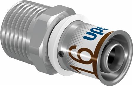 Uponor S-Press Plus Kobling M/Nippel 16X3/4 "Mt