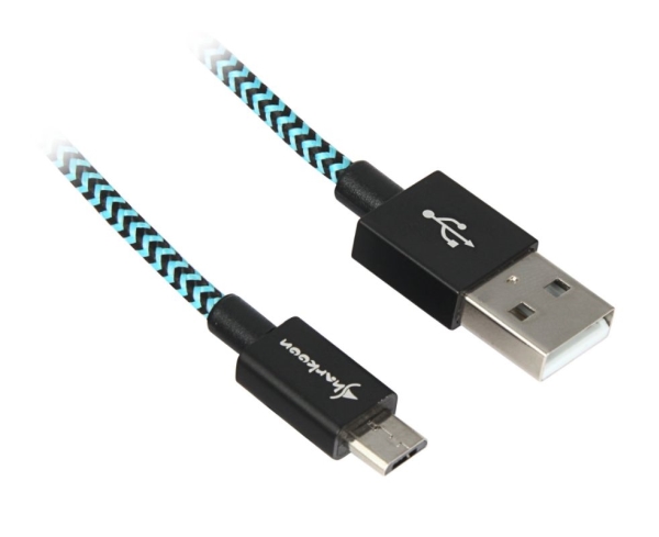 Sharkoon Usb 2.0 Kabel Usb-A> Micro-Usb B - Kabel - Digital/Daten