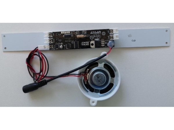 Kontrolbox til børnesenge med LED lys og Lyd