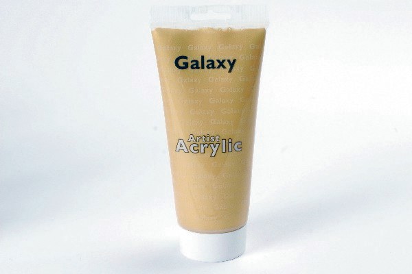 Galaxy Artist Acrylic 200ml gold | Skola & Hobby - Konstmaterial - Akryl & Akvareller | GameStuff
