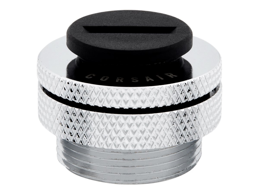 Corsair Hydro X Series Xf Fill Port - Flydende Kølesystem Fyldport - Krom
