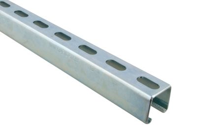 RapidStrut 6m elforz. 41x62/2. - RapidStrut profilskena 41x62mm för olika rörhängare, fogstöd | Rörhållare | GameStuff