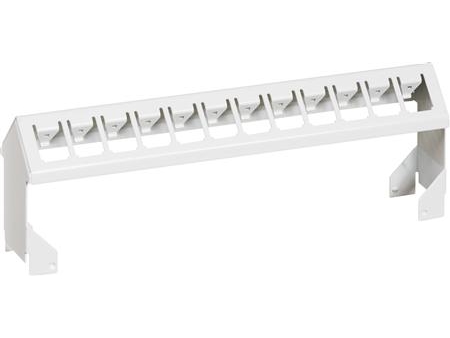LAURITZ KNUDSEN Actassi patchpanel for DIN skinne Mulighed for 12 stk. RJ45 konnektor Brede 13 moduler