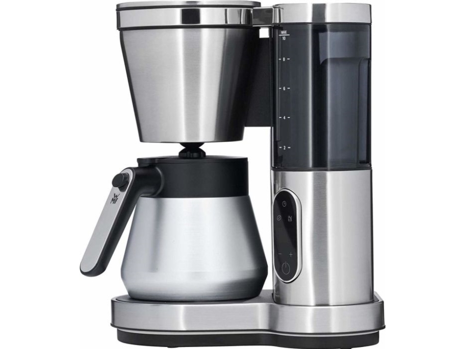 WMF Lumero 61.3020.1005, Suodatinkahvinkeitin, Jauhettu kahvi, Musta, Hopea
