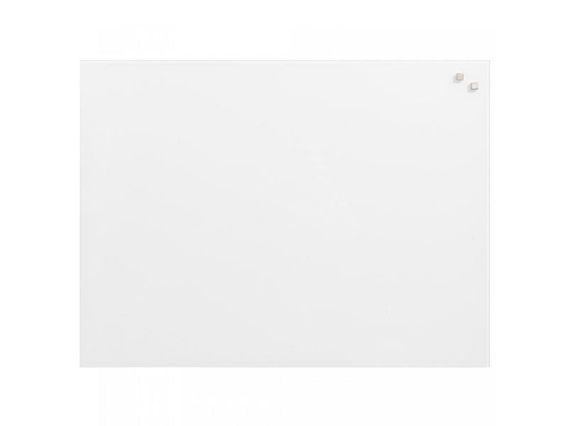 Glasbräda Naga magnetisk 60x45cm PURE White | Möbler - Tavla & Displays - Glastavla | GameStuff