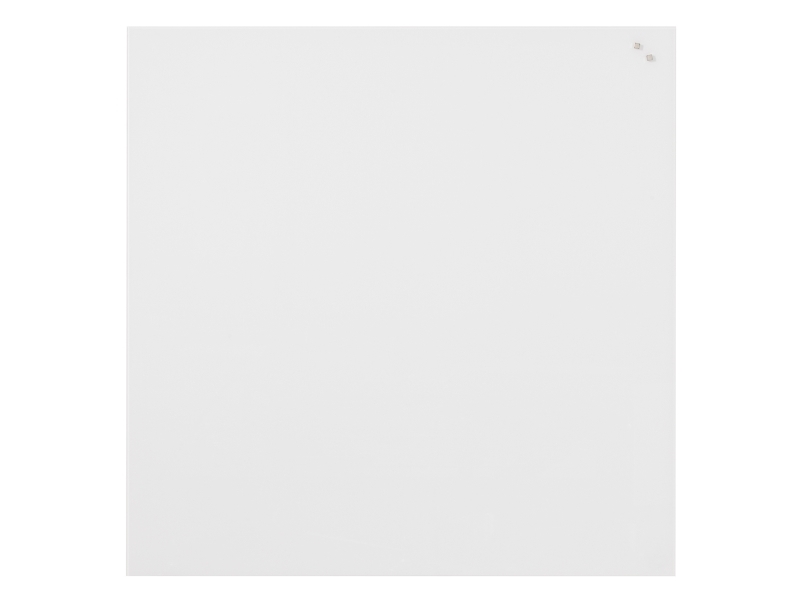 Magnetisk glastavle 100 x 100 cm PURE WHITE | Möbler - Tavla & Displays - Glastavla | GameStuff