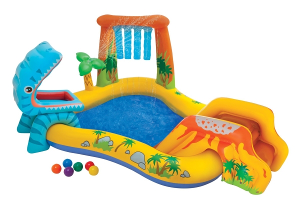 Intex 57444NP, Oppustelig pool, 3 År, Vinyl, Blå
