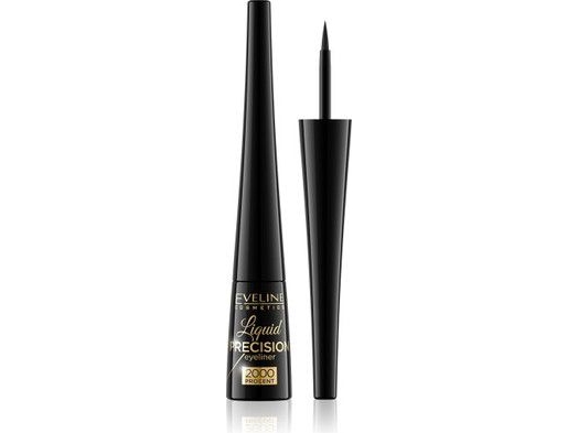 Eveline Liquid Precision Eyeliner Matt Black
